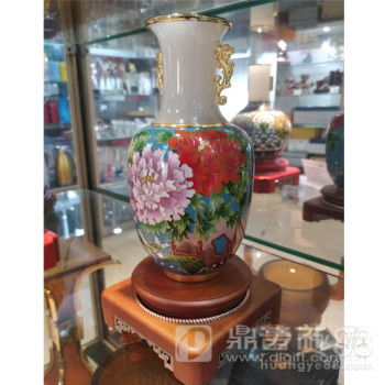 【合肥禮品合肥工藝品合肥景泰藍(lán)瓷器桌面擺件現(xiàn)貨訂購(gòu)】-