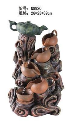 無現貨,接訂單的產品 泉韻 創意茶壺造型噴泉 古典韻意流水樹脂噴泉 廠家特價批發-泉州市鯉城區泉韻工藝品提供無現貨,接訂單的產品 泉韻 創意茶壺造型噴泉 古典韻意流水樹脂噴泉 廠家特價批發的相關介紹、產品、服務、圖片、價格泉州市鯉城區泉韻工藝品、塑料樹脂工藝品、采購流水噴泉、水泵電機、風水輪、流水假山、風水球、噴泉擺件、假山流水噴泉、風水輪擺件、風水輪招財、盆景假山、流水擺件、現代家居擺件、客廳擺件、辦公室創意擺件、會所高檔擺件、歐式流水擺件、復古家居擺件、田園風流水擺件、創意流水噴泉擺件