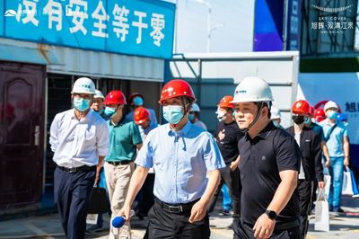 與阜陽共質造！2022年“質量月”走進旭輝雙清江來，點贊房地產開發(fā)新標桿